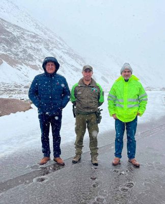 Sector cordillerano de Vicuña alcanzó 40 cm de nieve