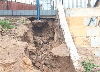 Vecinos de Villa Talinay denuncian que obras para mitigar impacto de las lluvias generaron nuevos socavones