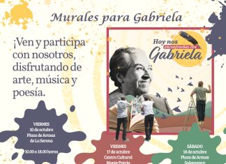 Murales para Gabriela: Invitan a una intervención artística regional