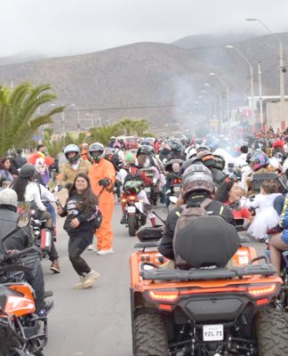 Motoqueros encenderán el día de Halloween con la “Ruta del Terror”