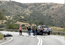 Fallecido en accidente entre motocicleta y vehículo en cuesta Cavilolén
