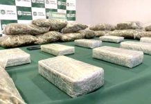 Iban con 35 kilos de droga cerca de La Higuera