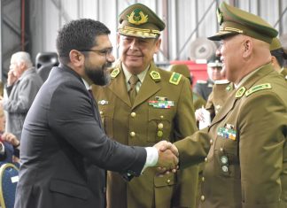 Cambio de mando en Carabineros: General Christian Brebi asume como nuevo Jefe de la Zona Coquimbo
