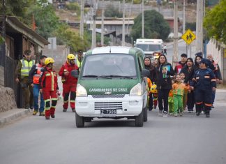 SENAPRED Coquimbo realizó primer simulacro de remoción en masa
