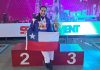 Tras vencer al cáncer joven serenense conquista dos medallas de oro en campeonato internacional de karate