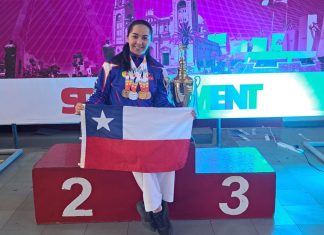 Tras vencer al cáncer joven serenense conquista dos medallas de oro en campeonato internacional de karate