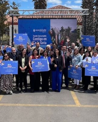 Reconocen a organizaciones que se adjudicaron Fondo Concursable de Aguas del Valle