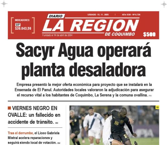 Edición Sábado 15 de Noviembre, 2025