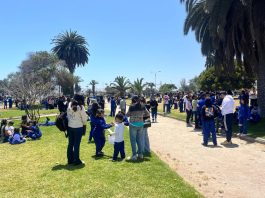 Fuga de gas activa operativo de evacuación en dos colegios