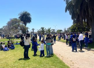 Fuga de gas activa operativo de evacuación en dos colegios