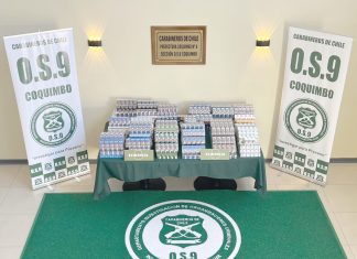 Cae banda de robos de cigarros. Cuatro quedaron en prisión tras operativo de Carabineros en Coquimbo