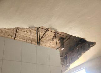 A dos días de las elecciones: derrumbe en el Liceo Gabriela Mistral obliga a suspender clases