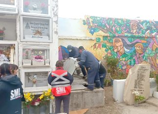 «Íbamos al cementerio a ver a tu papá…»: