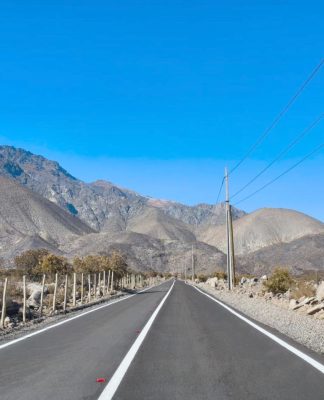 Finalizan pavimentación de los primeros 11.5 kilómetros de ruta Antakari