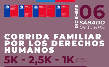 Convocan a la Gran Corrida Familiar de Derechos Humanos en La Serena