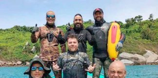 Representantes de ADESUCO compiten en el Mundial de Pesca Submarina