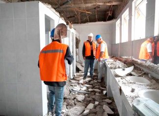 Tras el derrumbe, el Liceo Gabriela Mistral acelera reparaciones y seguirá siendo local de votación