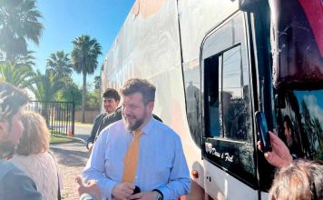 En su visita a La Serena, Johannes Kaiser defiende Dominga y critica la «flojera» en gestión hídrica