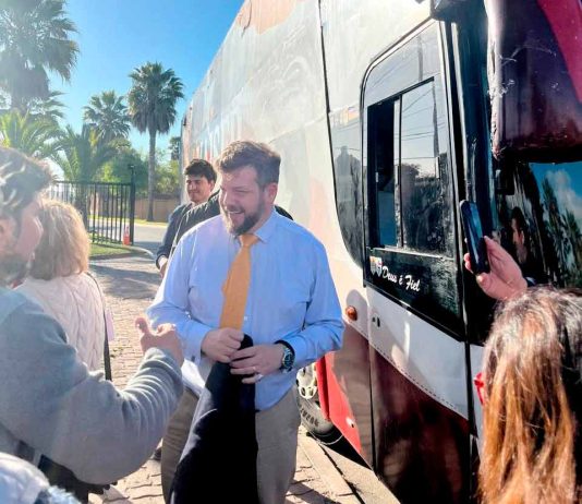 En su visita a La Serena, Johannes Kaiser defiende Dominga y critica la «flojera» en gestión hídrica