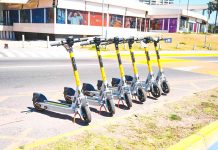 Inconvenientes a pocas horas del debut de los scooters eléctricos