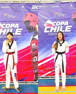 Taekwondistas serenenses suben al podio en final nacional federada