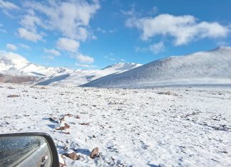 Paso Agua Negra cerrado por nevadas y clima adverso en la alta cordillera