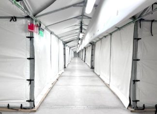 Módulos del Hospital de Campaña listos para El Romeral, el Arrayán Costero y El Romero