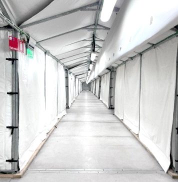 Módulos del Hospital de Campaña listos para El Romeral, el Arrayán Costero y El Romero