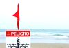 Con letreros y banderas rojas: playas del borde costero no son aptas para el baño