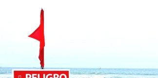 Con letreros y banderas rojas: playas del borde costero no son aptas para el baño