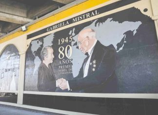 Artistas locales se lucen con mural de Gabriela en paso bajo nivel de La Cantera