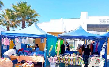Feria Navideña 2025 llena de color, tradición y comercio local al sector de Tierras Blancas