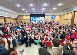 Por Zoom y en la calle, fue el cierre de campaña de republicanos en La Serena