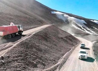 Empresa espera evaluación técnica favorable para cruzar hacia San Juan con mercadería