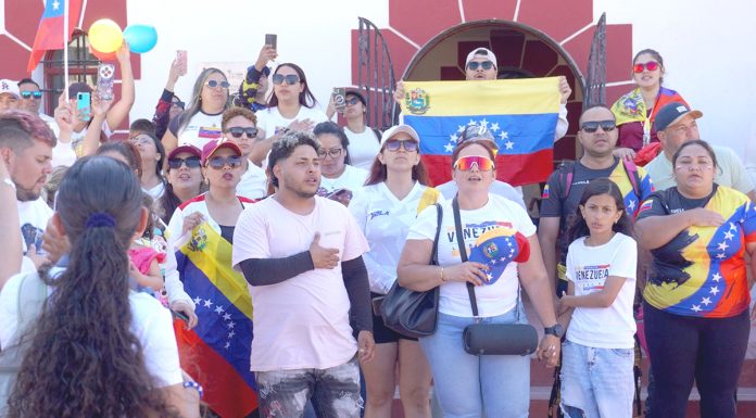 Comunidad venezolana en la zona celebró captura del dictador