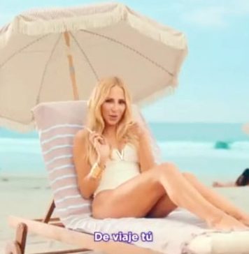 30 años después: Marta Sánchez grabó en Coquimbo «Arena y Sol» para viral comercial