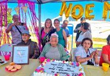 Querida vecina Noemí Escobar celebró sus 100 años rodeada del cariño de El Romeral