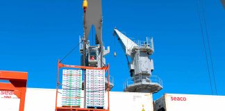 Primer embarque de fruta tuvo destino Los Ángeles, EE.UU