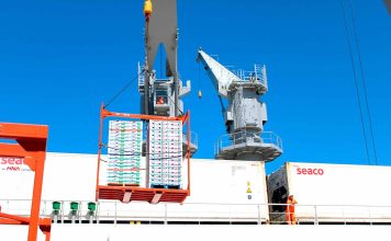 Primer embarque de fruta tuvo destino Los Ángeles, EE.UU