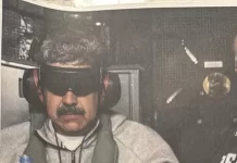 Trump difunde imagen que muestra a Nicolás Maduro tras su captura