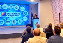 Juan Sutil expone proyecto de carretera hídrica en Coquimbo en medio del debate por la crisis del agua