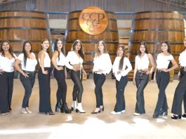 Las candidatas a Reina de la Fiesta de la Vendimia