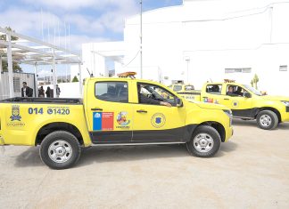 Nuevas camionetas tendrán rol de proteger a Tierras Blancas y balnearios