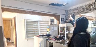 Juguetería destrozada y asaltada tras largas horas sin electricidad