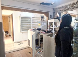 Juguetería destrozada y asaltada tras largas horas sin electricidad