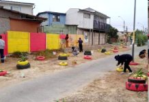 Tierras Blancas: El antes y después en tramo de ciclovía