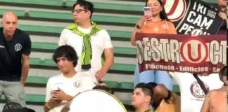 ¿Harán lo mismo con los piratas viajeros? Hinchas de Tolima prestaron bombos de animación a peruanos de Universitario