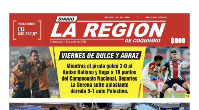 Edición Sábado 16 de Mayo, 2026