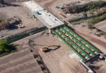MOP alcanza un 52% de avance en la reposición del Puente Marquesa en Vicuña