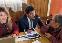 Autoridades realizan operativo en La Serena para facilitar activación del Cupón de Gas